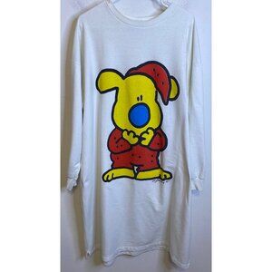 Vintage 1991 Beth Michaels Sweatshirt Night Shirt Graphic Jimmy Front/Back LARGE